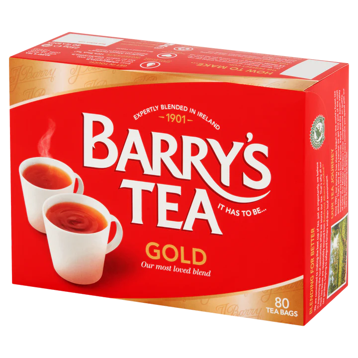 Barry&#39;s Gold Tea 80&#39;s (Red Box) x 6