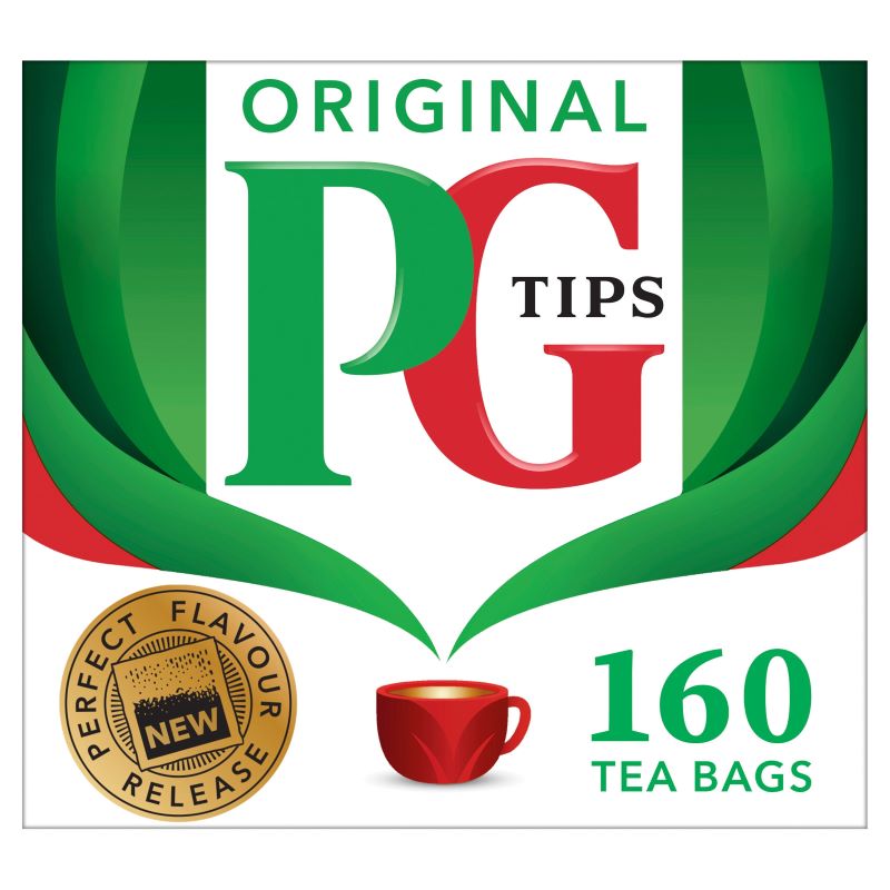 PG Tips 160 Teabags x 8