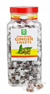 Fitzroy Extra Strong Ginger Sweets 2kg Jar