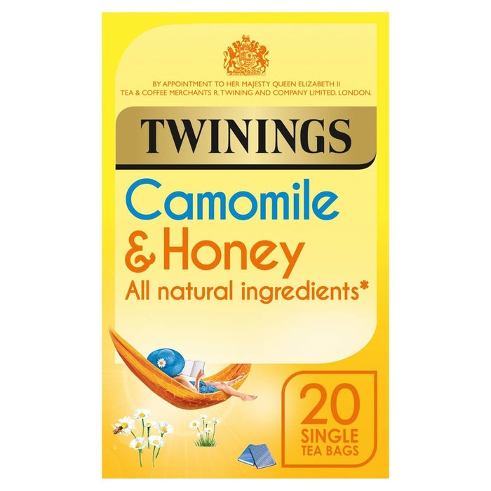 Twinings Camomile and Honey Teabags 20ct x 4