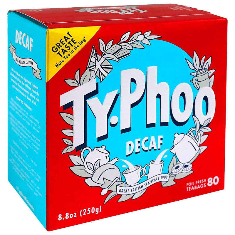 Typhoo Decaf 80 Teabags x 6