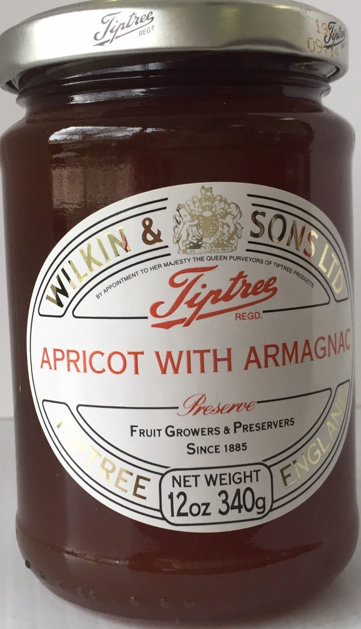 Tiptree Apricot &amp; Armagnac 12oz x 6