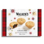 Walkers Shortbread Mincemeat pies (6) #388  x 6 XMAS