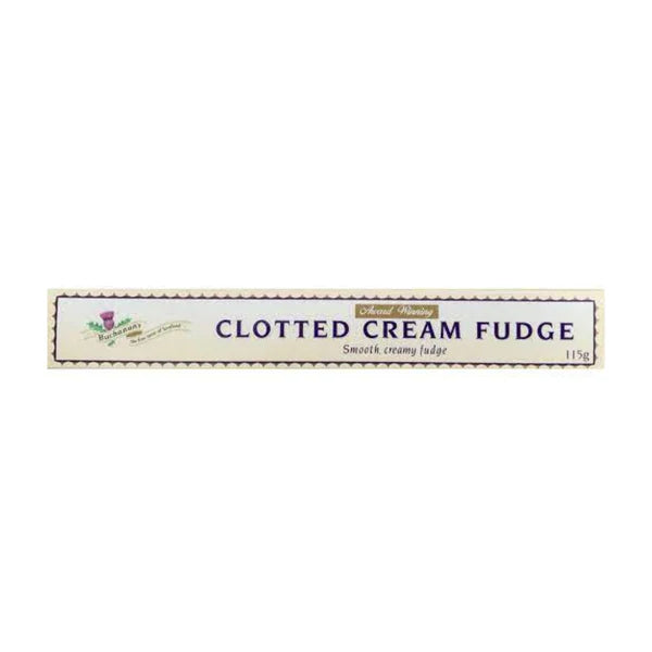 Buchanans Clotted Cream Fudge 12 x 115g