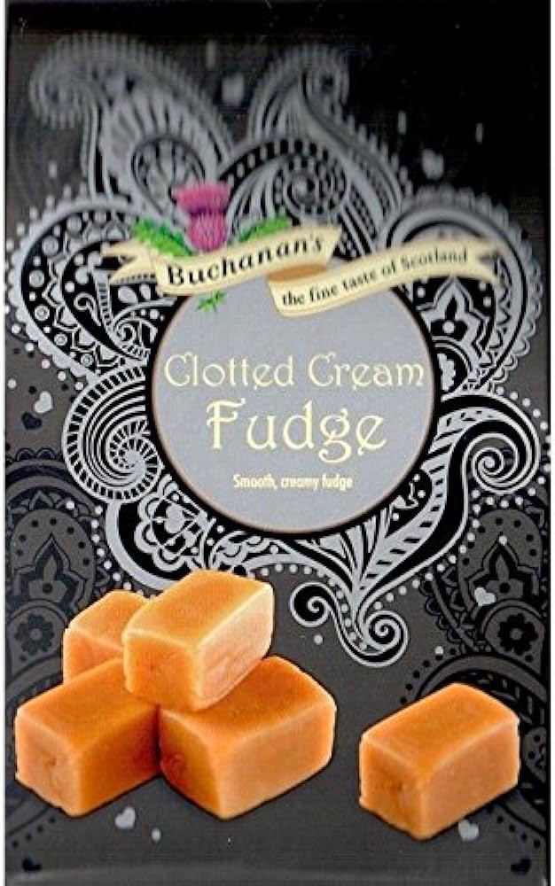 Buchanans Clotted Cream Fudge 12 x 150g