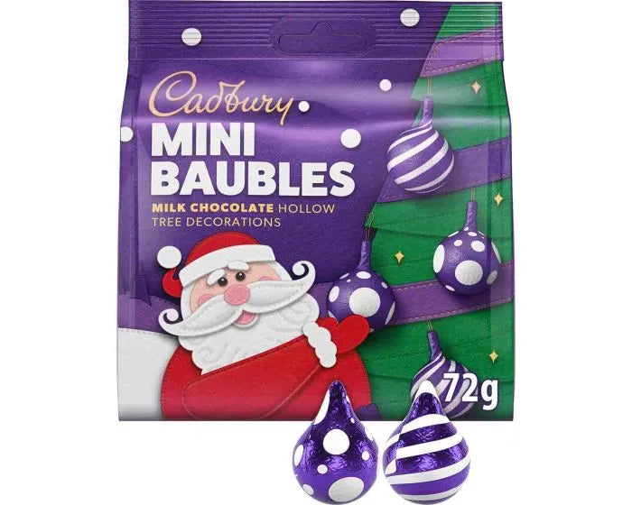 Cadbury tree Decorations x 6 Christmas