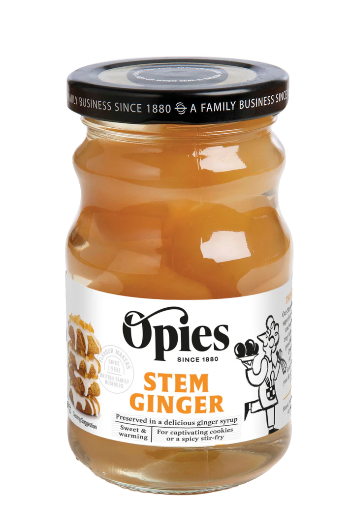 Opies Stem Ginger in Syrup 280g x 6