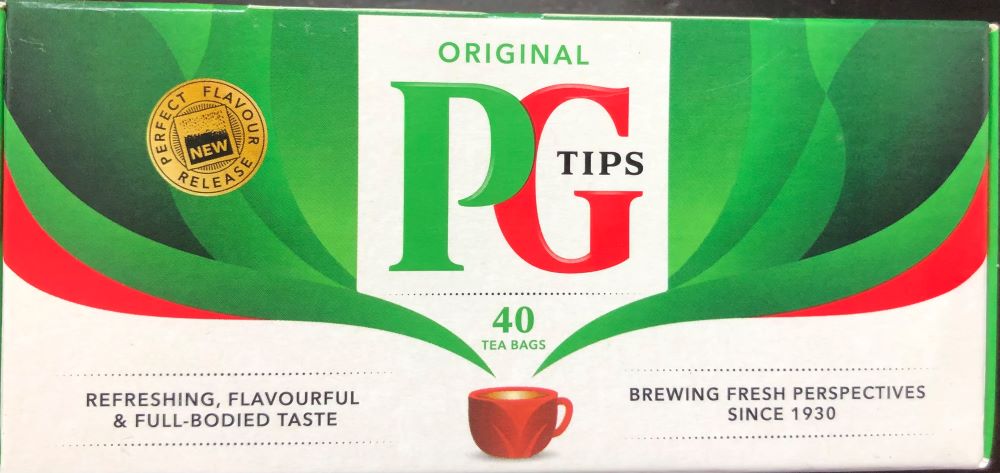 PG Tips 40 count teabags x 12
