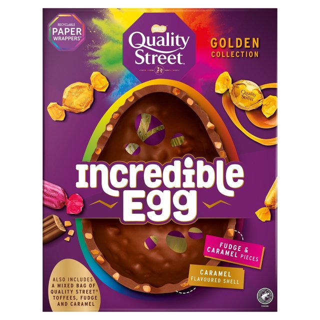 Easter Quality Street Egg Incredible Giant x 4 EASTER