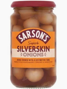 Sarsons Silverskin Onions Medium 460g