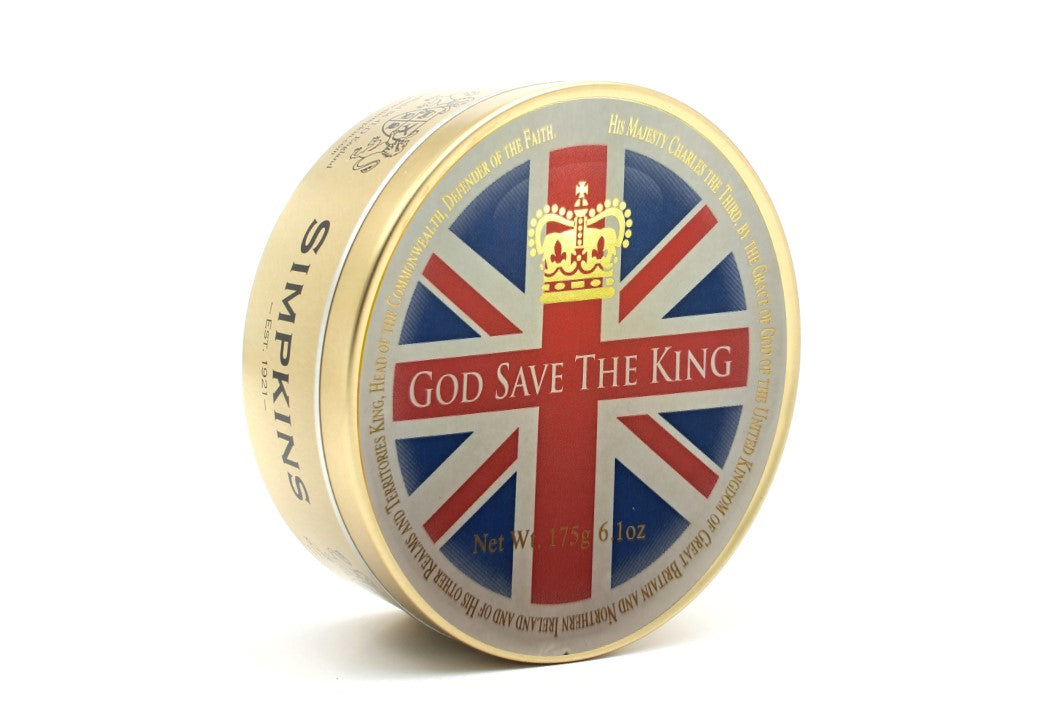 Simpkins God Save King tin x 6