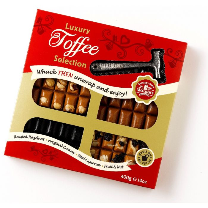 Walkers Nonsuch Selection Toffee Hammer Pack 400g x 10