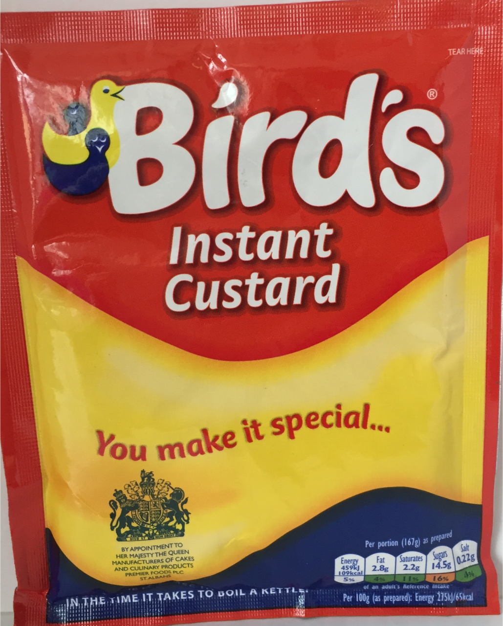 Birds Custard Instant Instant x 18