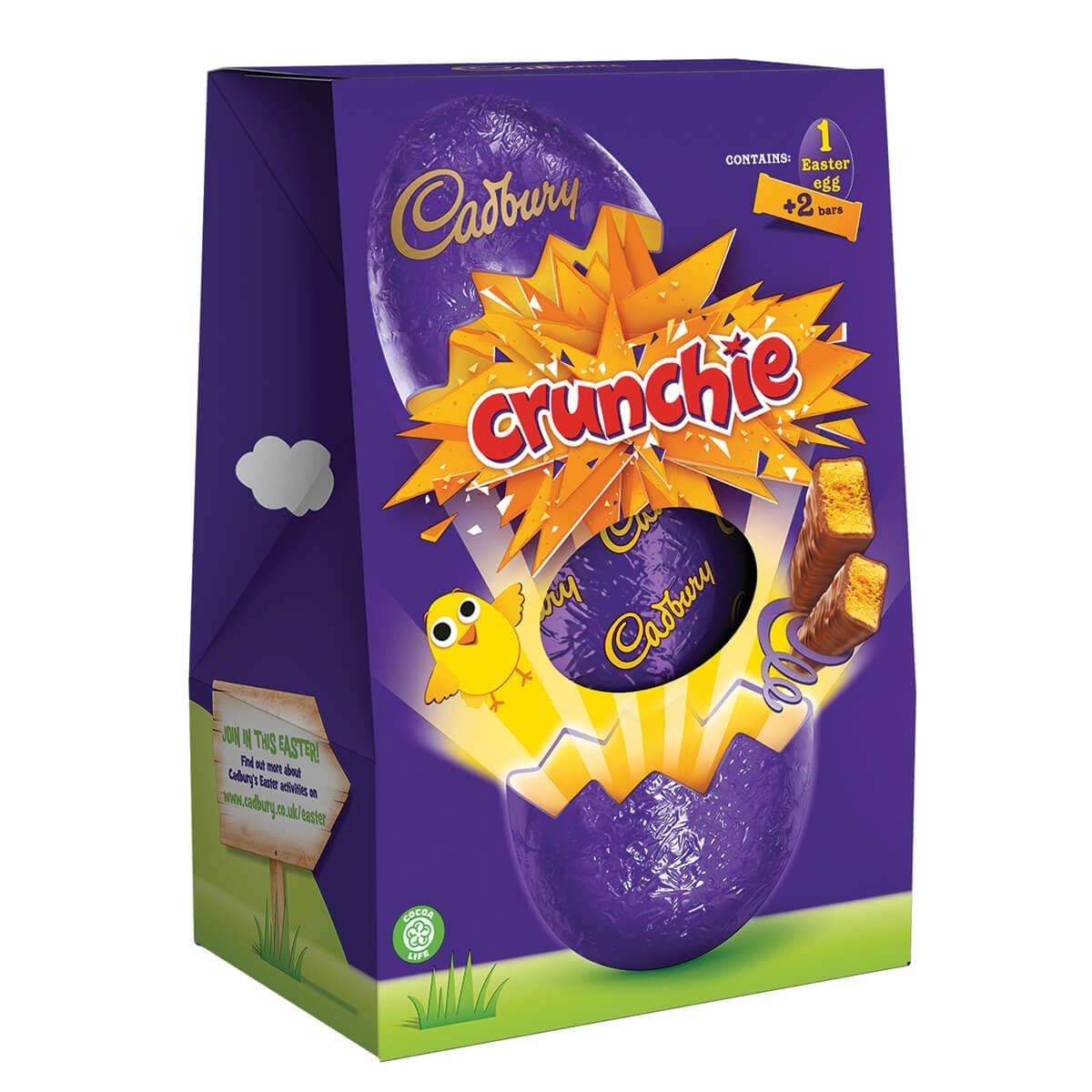 Cadbury Crunchie Large Egg x 6