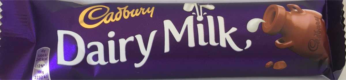 Cadbury Dairy Milk Bar Standard 45g x 48