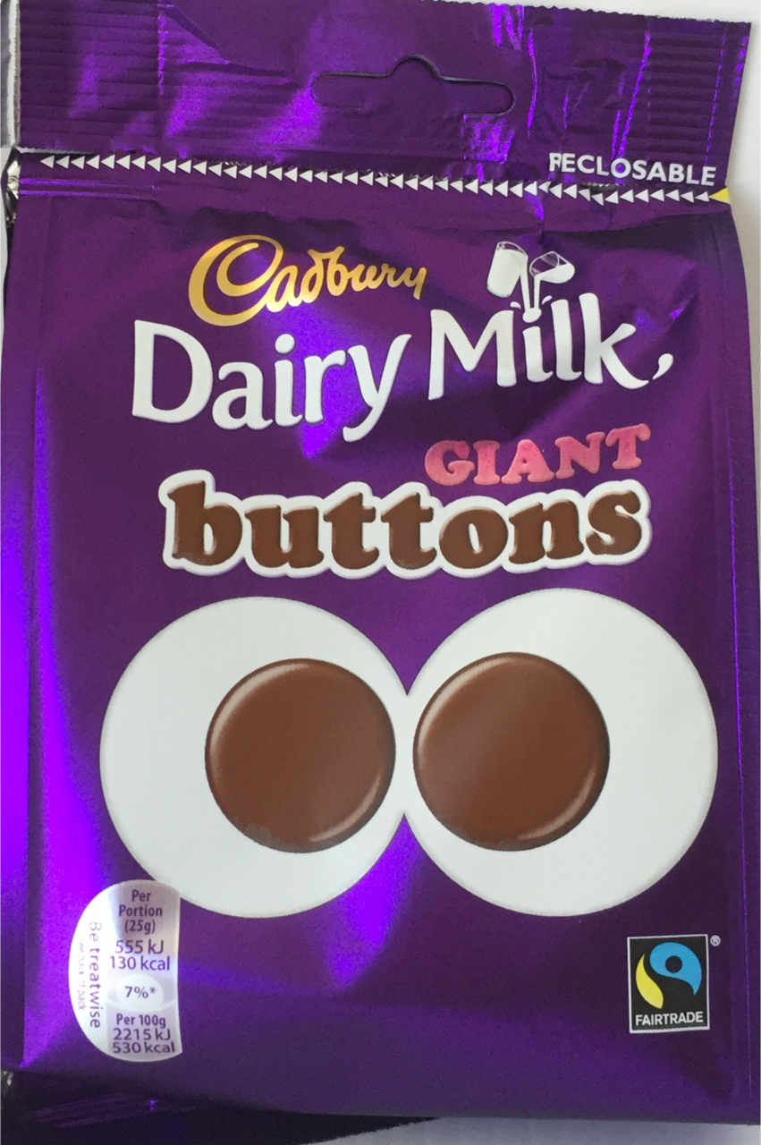 Cadbury Button Pouch  x 10