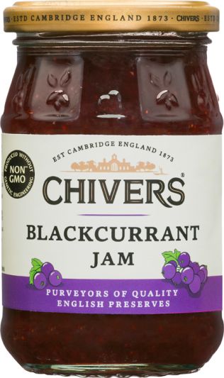 Chivers Blackcurrant Jam 6 x 12oz