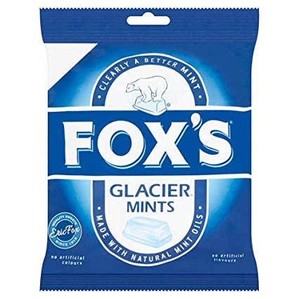Fox&#39;s Glacier Mints Bag 130g x 12