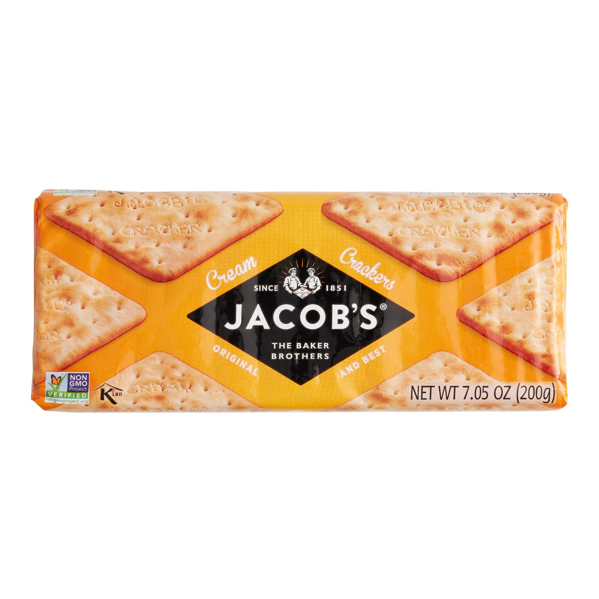 Jacobs Cream Crackers 200g (7 oz) x 24