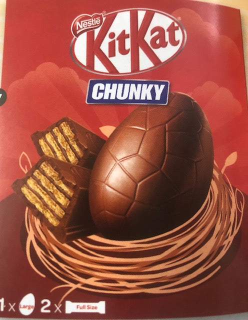Kit Kat Chunky Large Easter Egg x 4