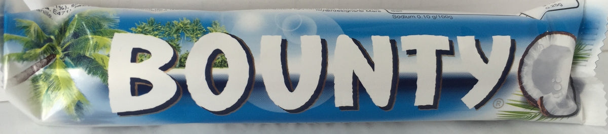 Bounty Milk Chocolate Bar (blue) x 24