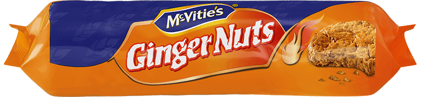 McVities Ginger Nuts 250g x 12