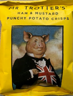Just Crisps Mr Trotter Ham &amp; Mustard 40g x 24