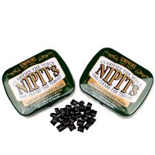 Simpkins Nipits Pure Liquorice Pellets .5 oz x 18