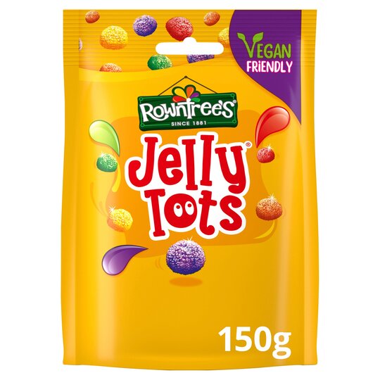 Rowntrees Jelly Tots 150g Bag x 10