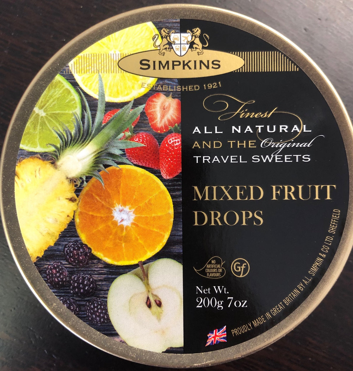 Simpkins Mixed Fruits travel sweets x 6