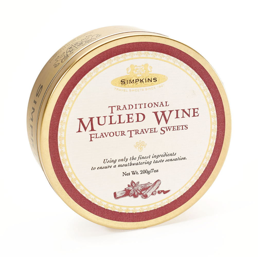 Simpkins Mulled Wine Travel Sweets Tin 7oz x 6