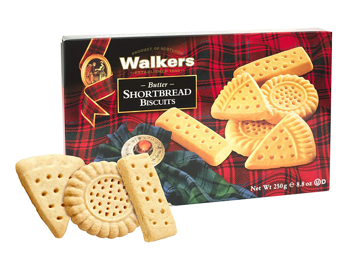 Walkers Shortbread Assorted Selection 8.8oz #1260 x 6