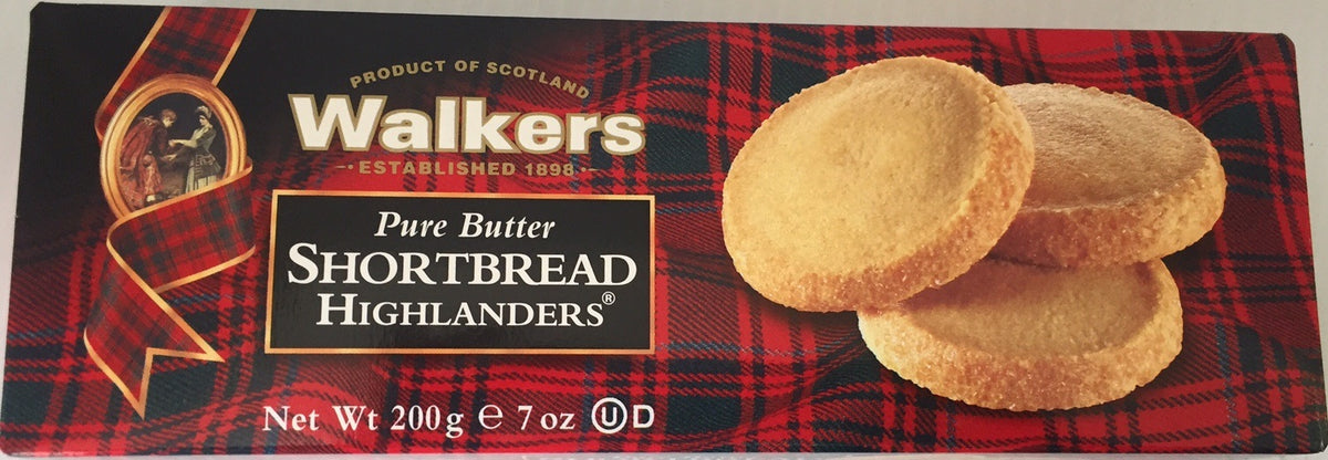 Walkers Shortbread Highland 7oz box #144 x 12