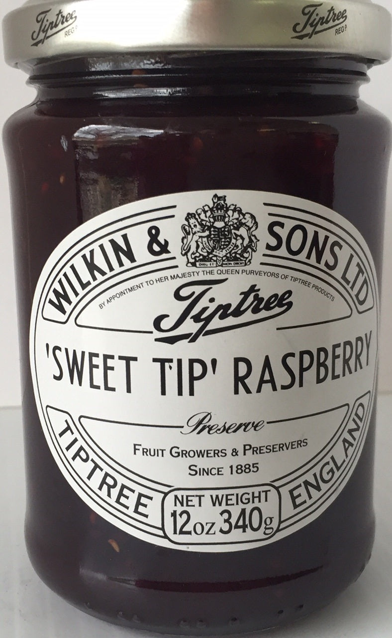 Tiptree Sweet Tip Raspberry Preserve 12oz x 6